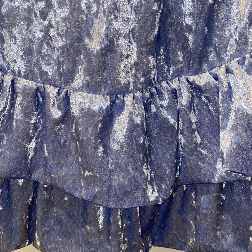 New Cheryl Creations Ruffle skirt velvet - Picture 2 of 3